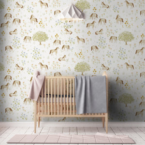 Horse Grove | Removable PhotoTex Wallpaper