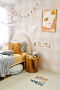 Traditional Gingham (several colourways) | Removable PhotoTex Wallpaper