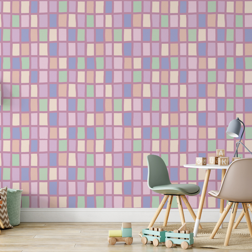 Wonky Lines (several colourways) | Removable PhotoTex Wallpaper