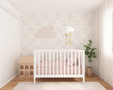 Load image into Gallery viewer, Linen Floral (several colourways) | Removable PhotoTex Wallpaper