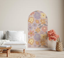 Load image into Gallery viewer, Mary&#39;s Flower Market Arch Decals  (various sizes/designs) | Removable PhotoTex Wall Decals
