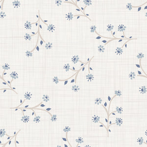 Linen Floral (several colourways) | Removable PhotoTex Wallpaper